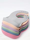 Adjustable Silicone Weaning Bibs with Crumb Catcher