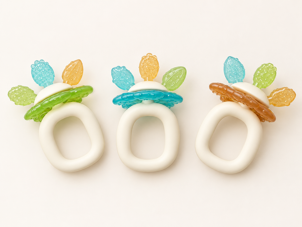 Baby Sensory Teether – Rainbow Garden