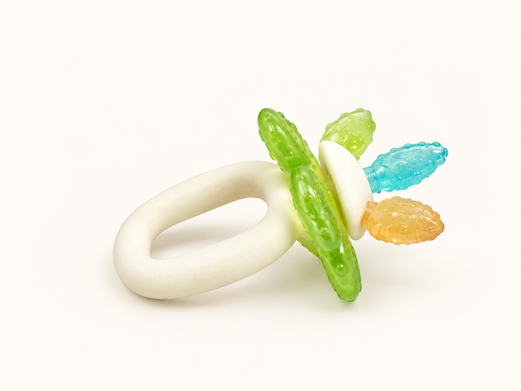 Baby Sensory Teether – Rainbow Garden