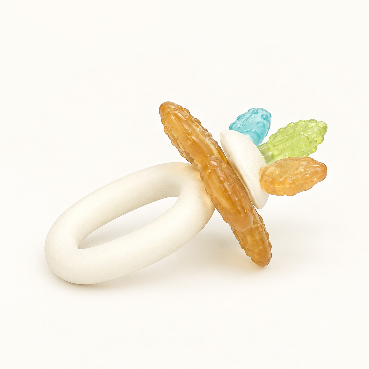 Baby Sensory Teether – Rainbow Garden